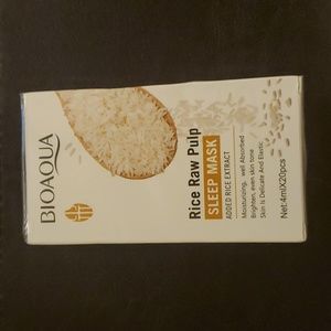 Bioaoua Rice Raw Pulp Sleep Mask